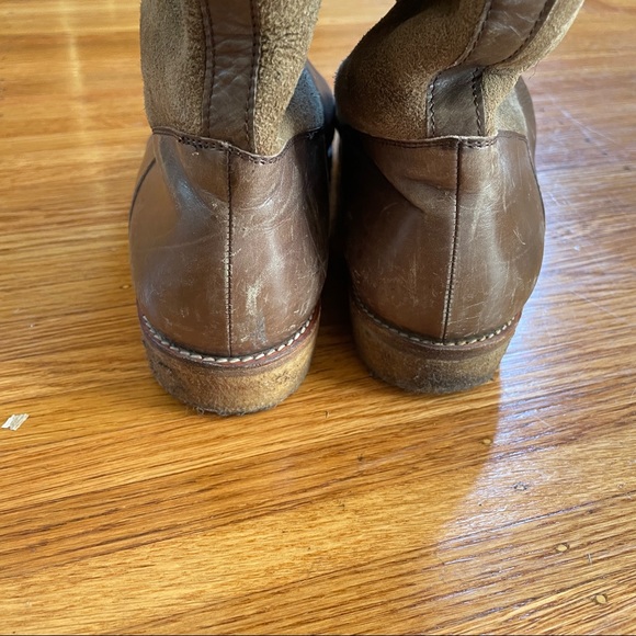 Ferragamo Shearling Winter Boots, 9 1/2 B - Picture 2 of 8